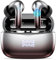 Bluetooth Kopfhörer, Kopfhörer Kabellos Bluetooth 5.3 in Ear Kopfhörer mit 4 ENC Noise Cancelling Mic, 56H HiFi Stereo Tiefbass Spielzeit, IP7 Wasserdicht Ohrhörer LED Anzeige, Touch Control, Red