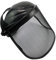 Trimming Full Face Protector Protective Screen Multipurpose Mesh Visor for Gardening Landscaping Lightweight, Black