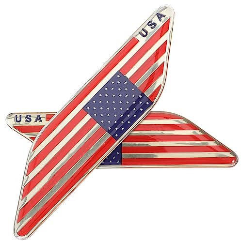 LIFKOME 1 Paar Amerikanische Flagge Auto aufkleber amerikanische flagge aufkleber für lkw patriotisch Flaggen Autoaufkleber Aufkleber mit amerikanischer Flagge USA-Aufkleber Fenster Banner