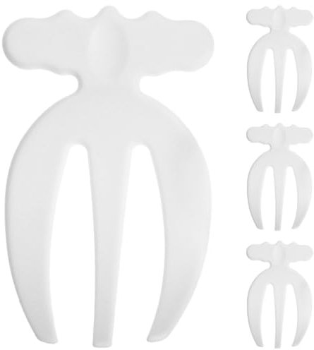 Cabilock 4 Forchette Riutilizzabili per Mescolare Linsalata E Servire