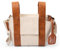 Suavinex, Bolso Maternidad, Bolso Organizador para el Carrito del Bebé tipo Panera, Con Asas Ajustables al Carrito, Cierre de Cremallera, Compacto y de Gran Capacidad, con Bolsillos Interiores, Beige