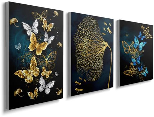 prinfantasy Bathroom Wall Art 3Pcs Cool Gaming Posters Pictures Colorful Canvas Painting Prints for Women Room Accessories Bedroom Home Decoration Framed 0805