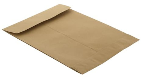 Emerson 50x Versandtasche DIN C4 Braun 324x230x40 120g RBD große Briefumschläge ohne Fenster gerade Klappe Haftklebung Umschläge Maxibrief A4 Briefkuverts Großbrief Kuverts envelope big