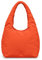 GOT BAG Shoulder Bag CLOUD | Recycelte Nylon Puffer Handtasche | Recycelte Nylon Shopper Tasche | Wasserabweisende Puffy Schultertasche mit Magnetverschluss (hot coral)