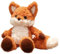 AQCQDQ Fuchs Plüschtier Fuchs Kuscheltier Kleines Plüschtier für Kinder und Erwachsene Flauschiges Plüschtier zum Spielen, Geschenk Kuscheln Orange Niedliches Plüschtier (35 cm,Brown)