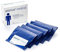Adamus Med. Reise-WC Notfall-Toilette für Männer – 5er-Pack Einweg-Urinal mit Superabsorber – Hygienisch, auslaufsicher & geruchsfrei – Ideal für Reisen, Camping & Notfälle