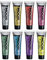 Gel holographique paillettes pour le visage et le corps par Moon Glitter - 12ml - Assortiment de 8 couleurs - Pailleté pour visage.