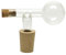 LOOK - Glas-Portionierer für Edelbrände - 2,0 cl. = 20 ml. für 0,5 - 0,7 lt. Flaschen, Braun