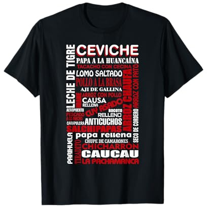 Divino Ceviche Peru Peruanischer Fußball Inca Kola T-Shirt