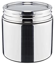 Weis 17375 Transportdose Vorratsdose mit Deckel Edelstahl 700 ml