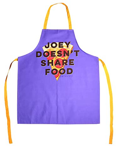 FRIENDS Apron - Joey Doesn't Share Food - Officially Licensed Gift