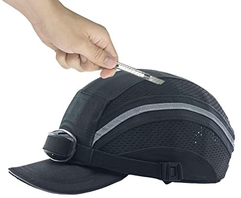 Vélo Pour Hommes et Femmes - Style Casquette Baseball - Demi-Casquettes Pour Cyclomoteurs Avec Sangle Réglable