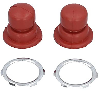 XIASABA Rot Primer Birne mit Rings Primerkolben Kraftstoffpumpe Carburettor Primer Bulb Rasenmäher-Primerbirne praktisches Ersatzzubehör 36045a 36045 Rasenmäher-Primerbirne