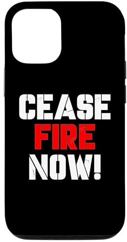 Hülle für iPhone 12/12 Pro Cease fire Now - Jews Say Cease Fire Now