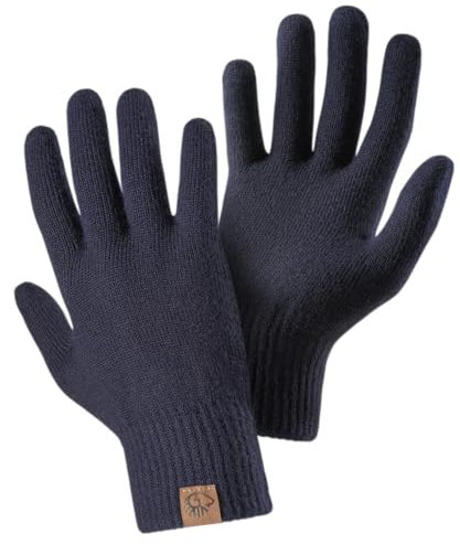 GIESSWEIN MerinoLux Gloves Women – Premium Merino Wollhandschuhe, atmungsaktiv, elastisch, warm, dünne Touchscreen Handschuhe, extra weich, elegantes Design, einfarbig, ohne störende Nähte, für Winter