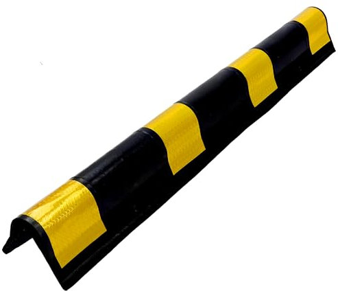 Rubber Corner Guard - Rounded Corner Protectors for Wall Safety - Car Door Edge Protector with High Visibility - Rubber Corner Protectors for Buildings - Wall Corner Guards Professional Grade