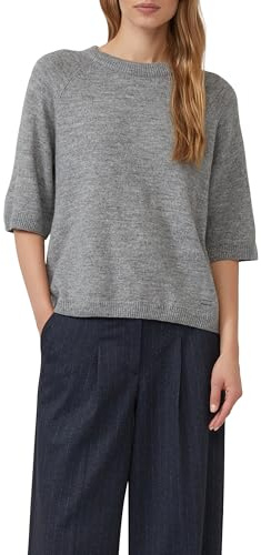 s.Oliver Kurzarmpullover aus Alpakamix