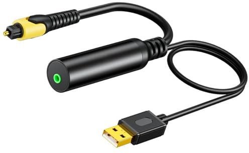 Cable analógico digital 3 5 mm a adaptador USB coaxial SPDIF receptor convertidor digital