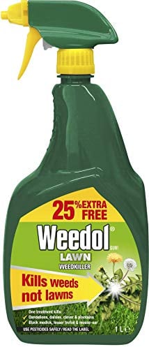 Weedol Lawn Weedkiller Gun 1L (Includes 25% Extra)