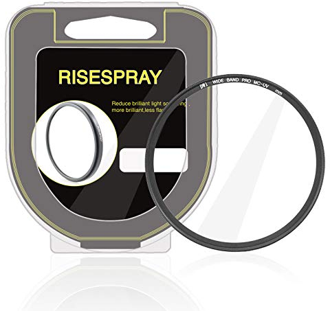 FILTRO MCUV FILTER MULTICOATED ULTRAVIOLETTO CON ANTIRIFLESSO PROTETTIVO UV FILTER compatibile con Canon,compatibile con Nikon, compatibile con Tamron, compatibile con Sony (UV-MC 58 mm.)