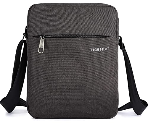 Borsa a Tracolla Uomo Casuale, Oxford Borsello Uomo Ipad Borsa per Sportivo e Attività Commerciale (nero)