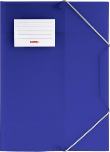 10X BRUNNEN Sammelmappe A4 FACT! blau