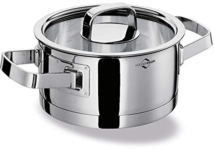 Küchenprofi 2390042816 Bratentopf-2390042816 Bratentopf, Edelstahl, 1.25 liters