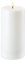 Piffany Copenhagen Uyuni Lighting Pillar LED Kerze 10,1 x 20 cm Echtwachs Weiss - 6 Stunden Timerfunktion - Keine Brandgefahr, Keine Rußbildung und kein Geruch