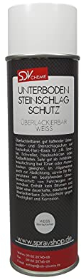 SDV Chemie Unterbodenschutz weiss überlackierbar 12x 500ml UBS Steinschlagschutz KFZ Auto