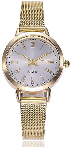 Uhr Damen Analog Quarz Armbanduhr Damenuhr Marken Luxus Uhren Quarzuhr Watch Geschenk für Frauen Teenager Mädchen Mode Frauen Casual Watch Luxus Analog Quarz Armbanduhr Uhren