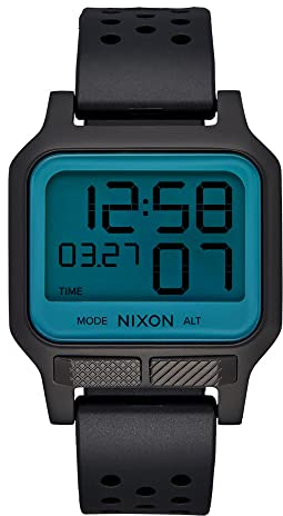 Nixon Herren Digital Japanisches Automatikwerk Uhr mit Kunststoff Armband A1320-5071-00