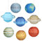 KESOTE Planet Paper Lanterns Space Lanterns Hanging Planet Lanterns Solar System Paper Lanterns for Classroom Science Birthday Outer Space Themed Party Decorations, 8 Packs