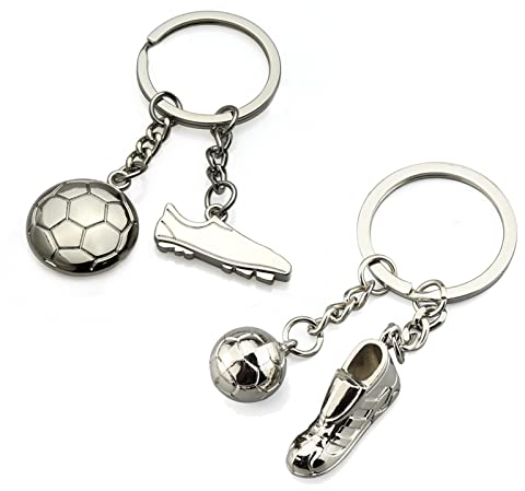 Fußball Schlüsselanhänger,Fußballer Schlüsselanhänger,Fußball Kinder Schlüsselanhänger,Fußball Schlüsselanhänger Mitgebsel,Fußball Schlüsselanhänger Personalisiert,Souvenirs für Fußballfans,2 Stücke