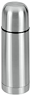 OCEANO Termos caffè Termica Ermetica Bottiglia in acciaio inox Contenitore Bevande Fredde Calde termico Argento Grigio (350ml)