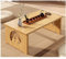 Klappbarer Schreibtisch-Couchtisch, Tragbarer Holztisch, Japanischer Tatami-Tisch Für Das Wohnzimmer, Minimalistischer Teetisch, Beistelltisch Mit Durchbrochener Gravur (S : 80cm-B)