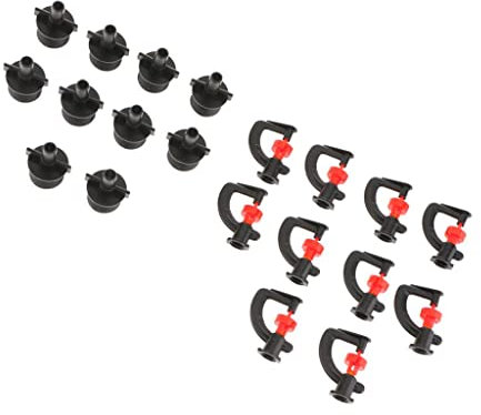 Seasaww Conexión de aspersor para invernadero tipo G, sistema de riego de jardín