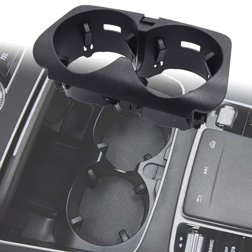 Geloo Auto Getränkehalter Mittelkonsole Becherhalter Cup Holder A2056800691 für Mercedes C Klasse E Klasse W213 W205 C205 S205 2016-2019