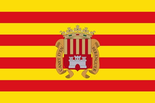 magFlags Bandera Large Canet d en Berenguer Valencia, España | bandera horizontal | 1.35m² | 90x150cm