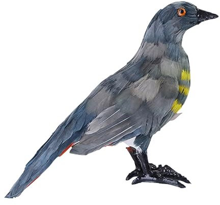 Vaguelly Lebensechtes Kuckucksförmiges Kinderspielzeug Desktop- Statuendekor Kunsthandwerk Astetische Raumdekoration Tierspielzeug Kuckucksschmuck Kuckucksstatue Ornamente Drinnen