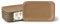 GREENBOX 50 piatti di carta rettangolari marrone, 13 x 20 cm, sostenibili, robusti e riciclabili, piatti usa e getta per compleanni, feste di barbecue e feste, silvicoltura sostenibile | Disposable