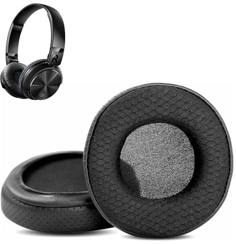 HAIZEEN Earpads Compatible with Philips SHB3060 SHL3065 SHB3165 headphones Ear pads Replacement Cushion(Breathable Leather/Durable Fabric and Memory Foam)
