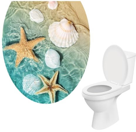 FEQDWOX 1 Pieza Calcomanía Adhesiva Para Inodoro, Duradero y Práctico, Decoración WC, Pegatinas Baño, Cuarto De Baño De La Etiqueta Engomada