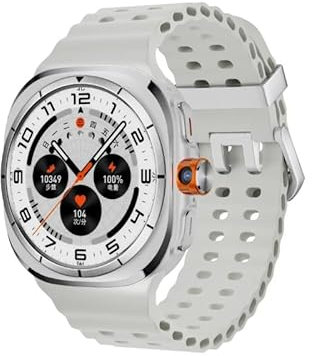 BW Ultra Smartwatch para Galaxy Watch NFC Compass Men Pantalla de 1.6 pulgadas 4G Android WIFI GPS Gooogle Play 128GB Reloj inteligente (Blanco, 4+64GB)