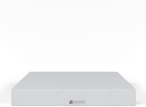 DS Living PureDream Memory Foam Mattress – Orthopedic 8 Inch Deep | Intelli-Memory Foam for Full Body Support | Washable Breathable Cover | CertiPUR Certified | Made in UK (3FT Single)