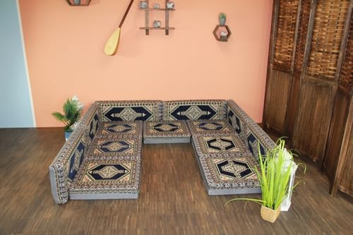 Orientalische Sitzkissen Arabisches Sofa Kelim Bodensofa Sark Kösesi | Orientalische Sitzsofa, Osmanischer Sitz
