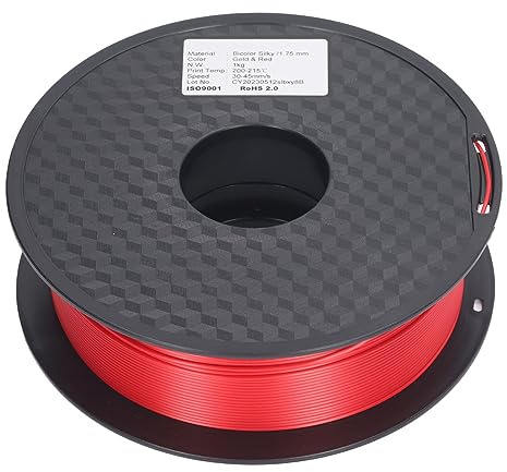 1,75 mm Dual Color PLA Filament 3D Drucker Verbrauchsmaterial
