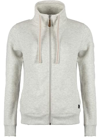 ROADSIGN australia Damen Sweatjacke mit Kapuze & Reißverschluss, aus weichem Baumwollmix