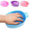 Gemini_mall® Nail SPA Acetone Resistant Soak Off Warm Water Bowl Manicure Nail Soak Bowl Manicure Treatment Tool - Random Colour (Stye 1)
