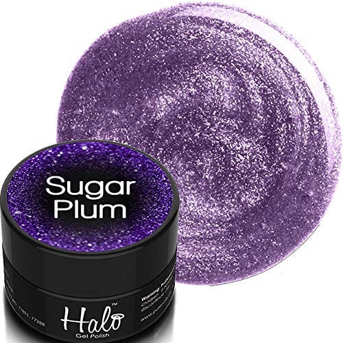 Pure Nails Halo UV/LED Gel Polish 'Twas The Night 2019 - Sugar Plum 8g Platinum Pot