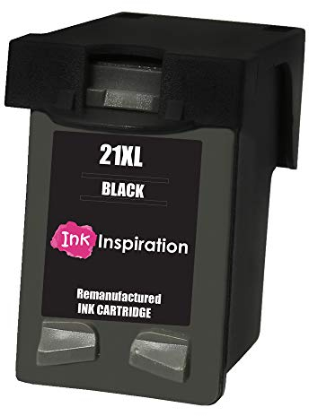 Ink Inspiration® Schwarz Premium Druckerpatrone Ersatz für HP 21 21XL Deskjet F2120 F2180 F2280 F335 F375 F380 F390 F4180 F4190 3940 D1460 D2360 D2460 Officejet 4315 4355 PSC 1410 1415